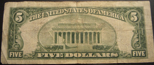 1934D $5 Silver Certificate - FR# 1654