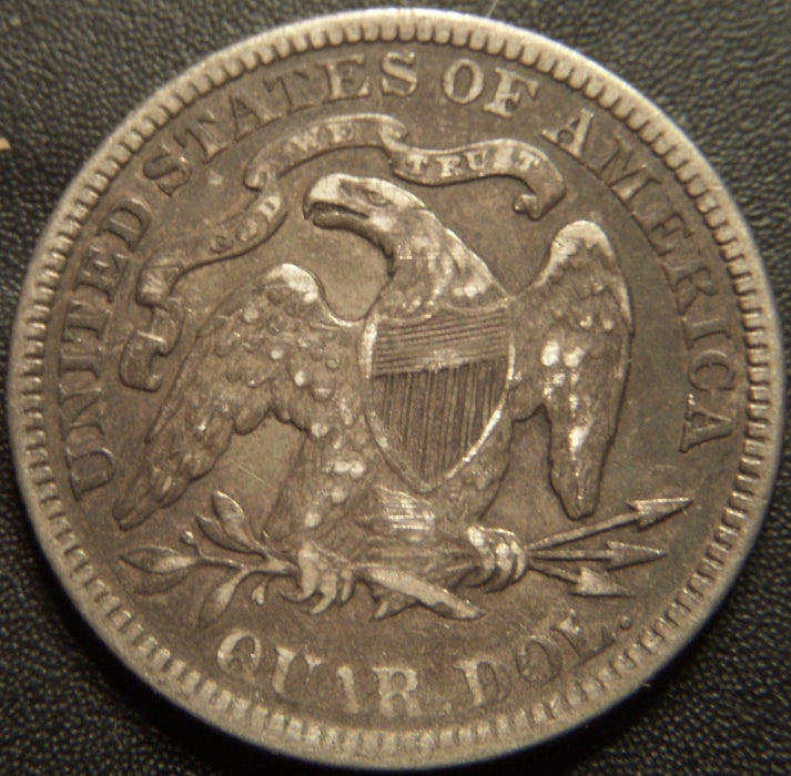 1877 Seated Quarter - Very Fine