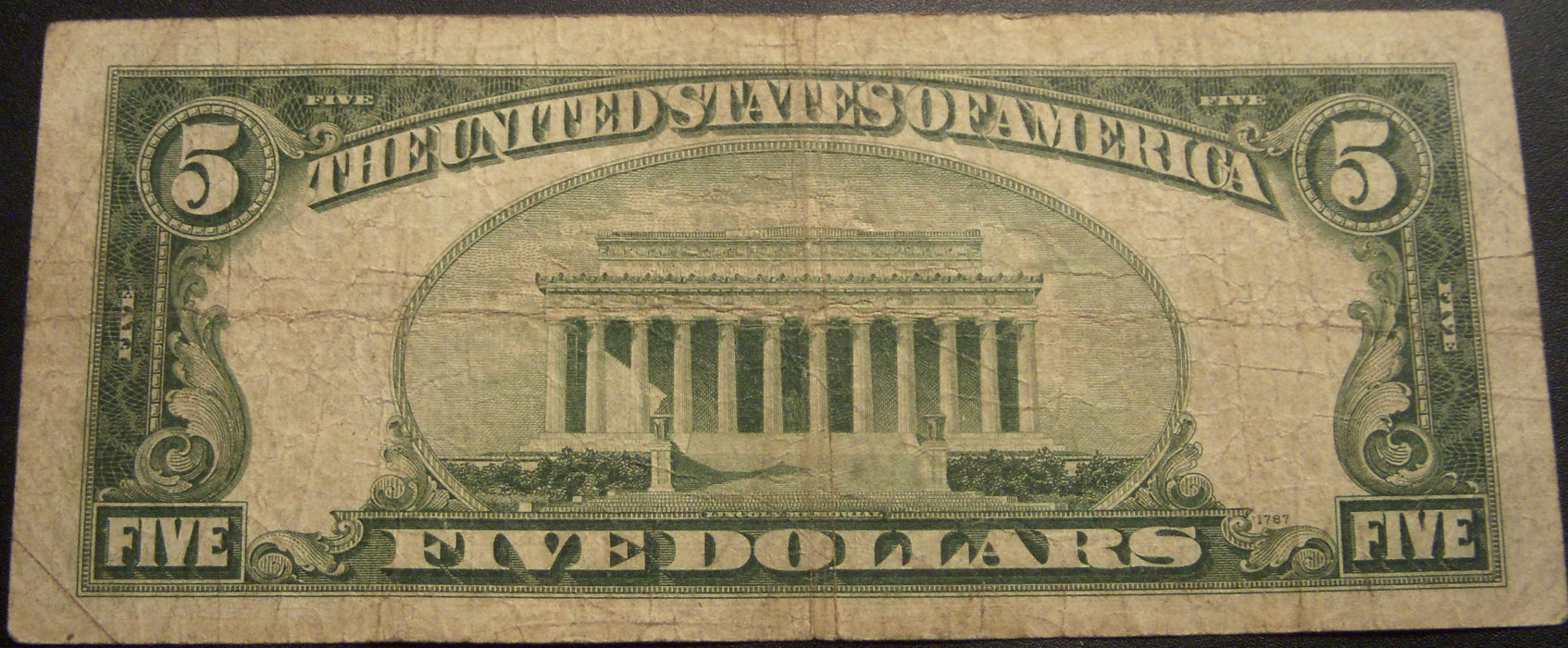 1934D $5 Silver Certificate - FR# 1654