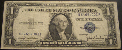 1935D $1 Silver Certificate - FR# 1613W