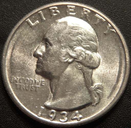 1934 Washington Quarter - Uncirculated