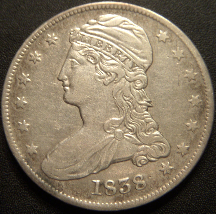 1838 Bust Half Dollar - AU