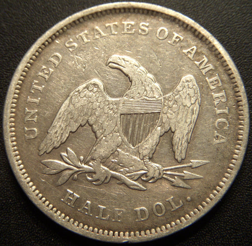 1839 Seated Half Dollar - Drap Very Fine