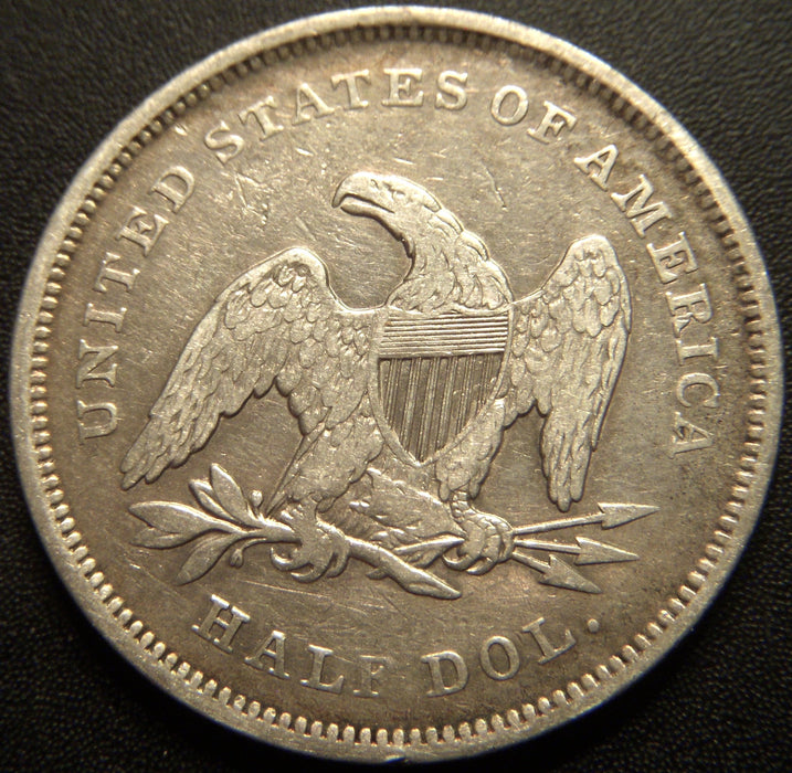 1839 Seated Half Dollar - Drap Very Fine
