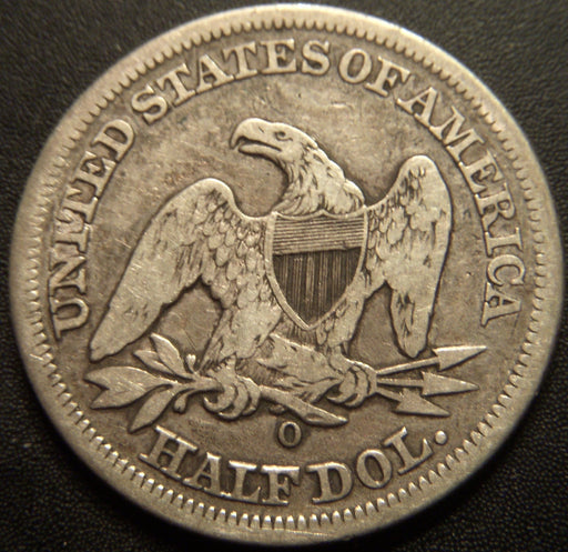 1854-O Seated Half Dollar - Very Good