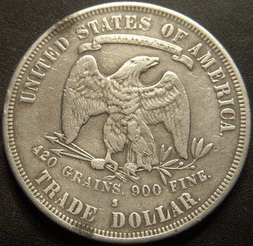 1878 Trade Dollar - Very Fine