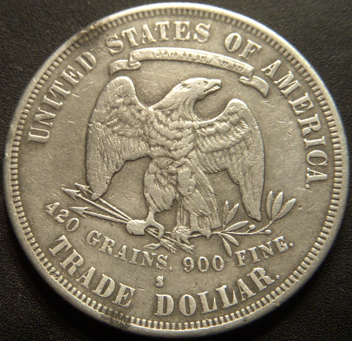 1878 Trade Dollar - Very Fine