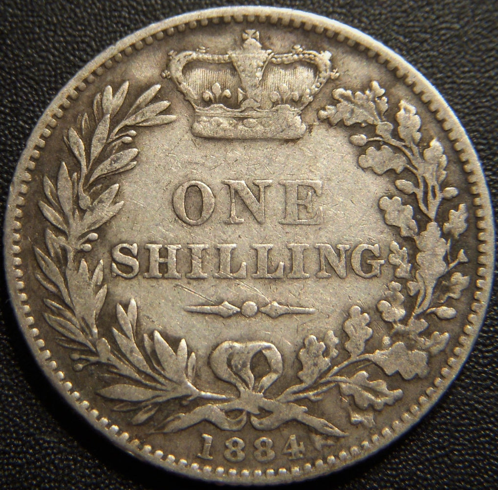 1884 Shilling - Great Britain