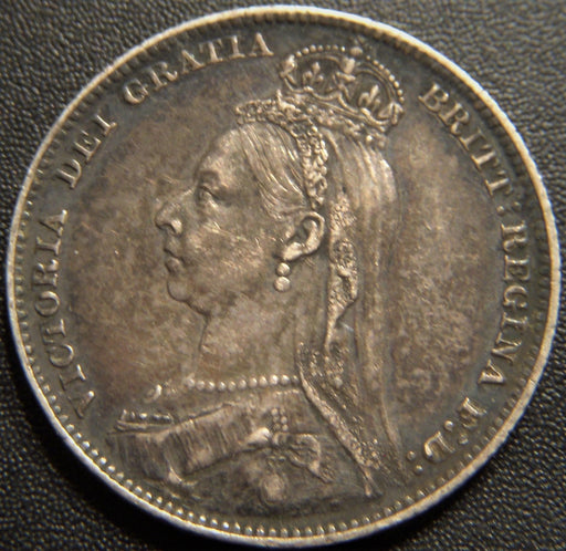 1891 Shilling - Great Britain