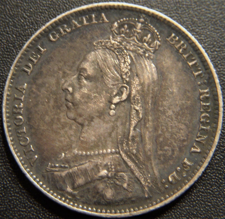 1891 Shilling - Great Britain