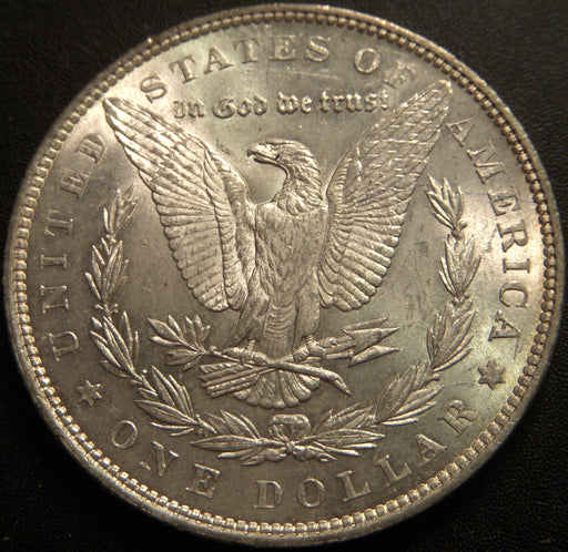 1878 Morgan Dollar - 7 Tail Feather Rev 79 Uncirculated