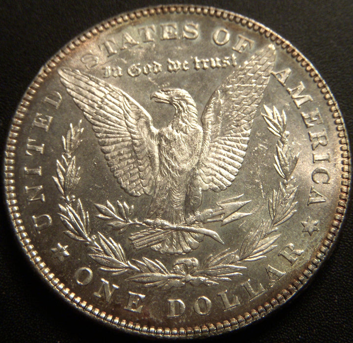 1878 Morgan Dollar - 7/8 Tail Feather Uncirculated