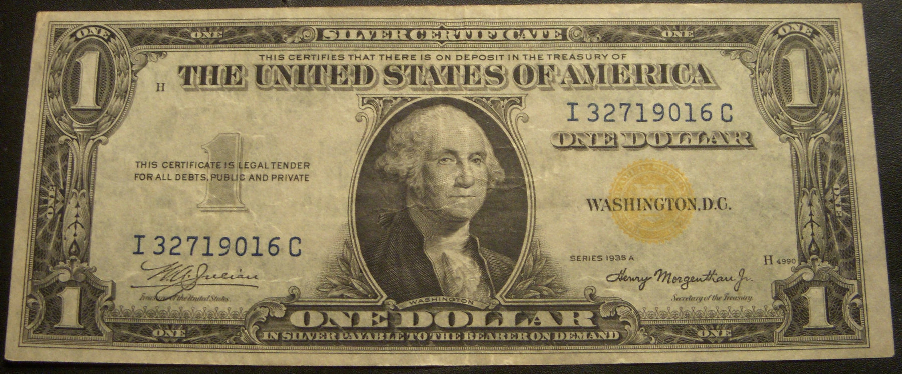 1935A North Africa $1 Silver Certificate - FR# 2306