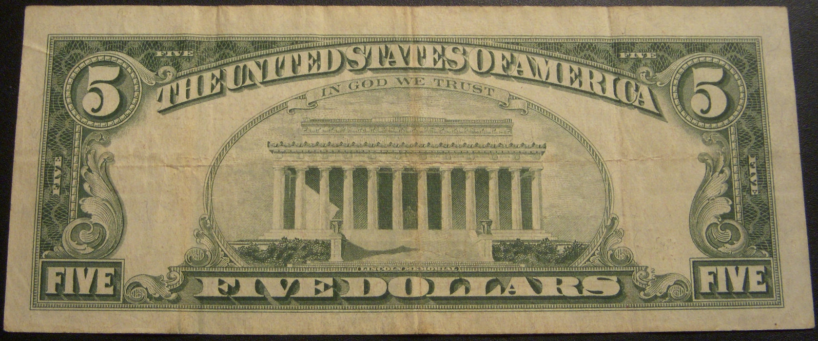1963 $5 United States Note - STAR Note FR# 1536*