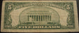 1953A $5 Silver Certificate - STAR Note FR# 1656*