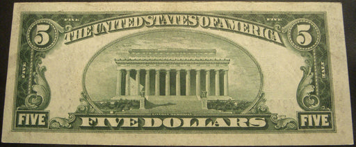 1934A North Africa $5 Silver Certificate - FR# 2307