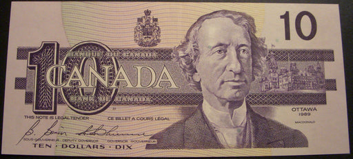 1989 $10 Bank of Canada Note - BC-57b