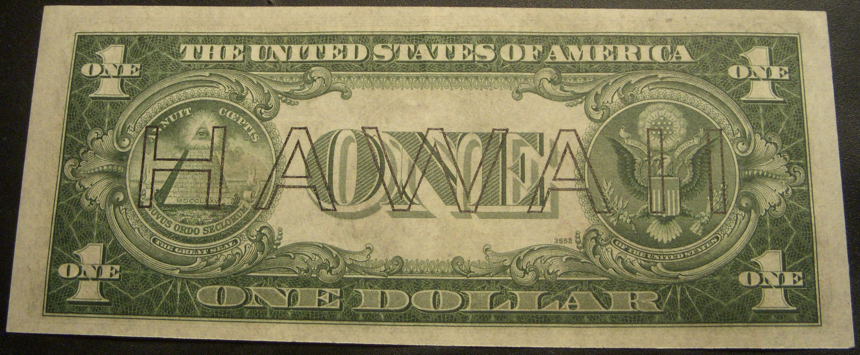 1935A Hawaii $1 Silver Certificate - FR# 2300