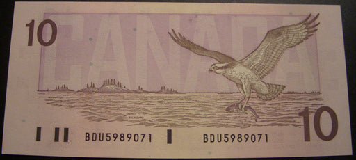 1989 $10 Bank of Canada Note - BC-57b