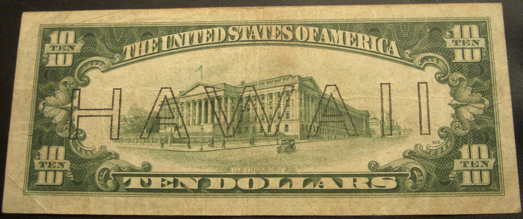 1934A Hawaii $10 Federal Reserve Note - FR# 2303