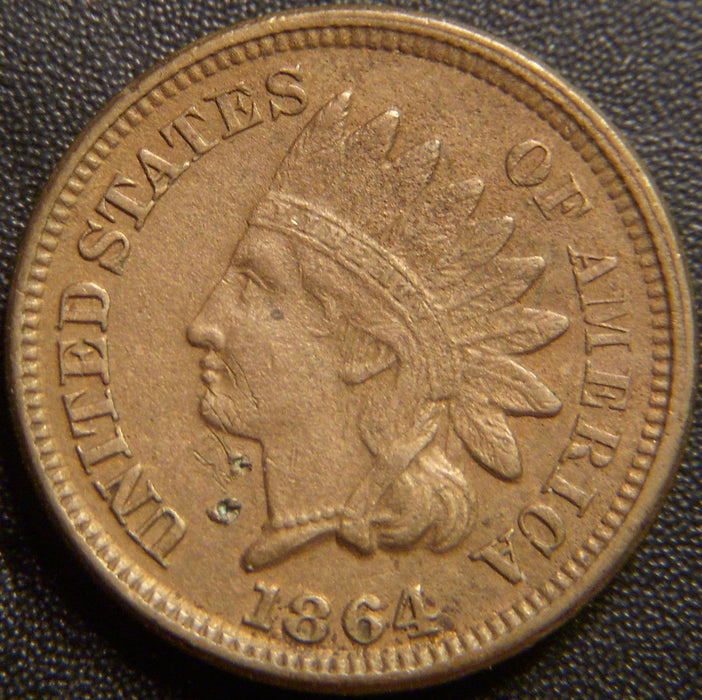 1864 Indian Head Cent - Copper Nickel Very Fine