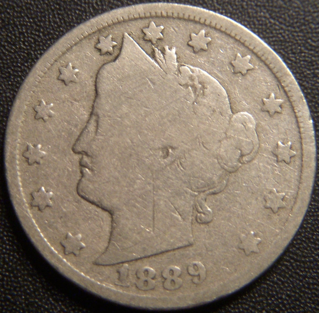 1889 Liberty Nickel - Good