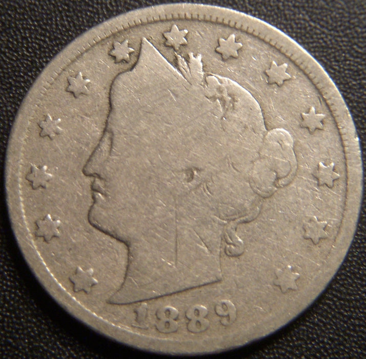 1889 Liberty Nickel - Good