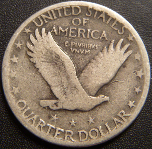 1926-D Standing Quarter - Very Good