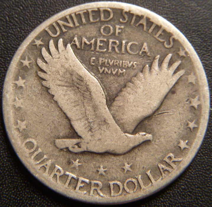 1926-D Standing Quarter - Very Good