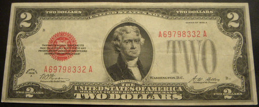 1928A $2 United States Note - FR# 1502