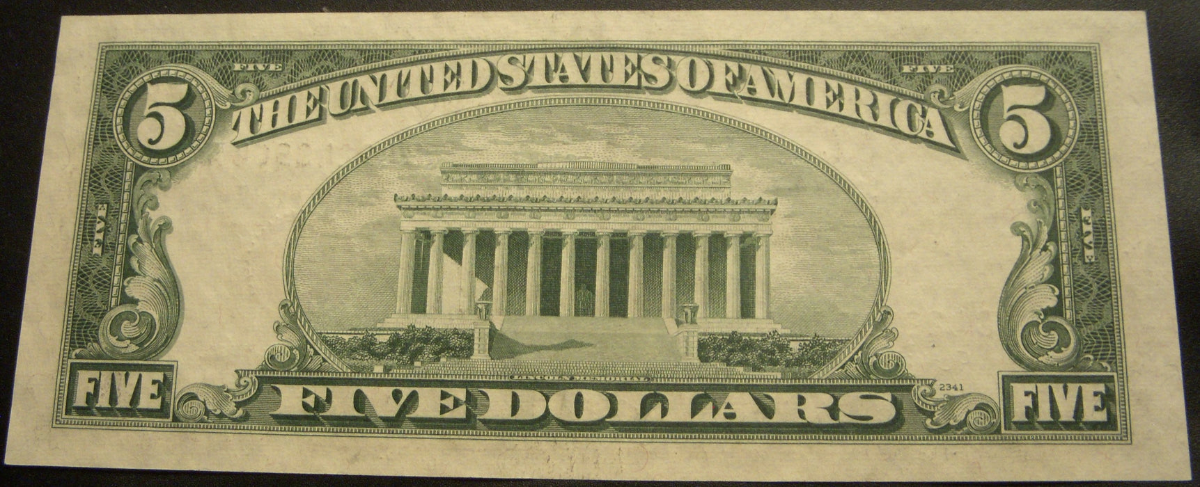 1953B $5 United States Note - FR# 1534
