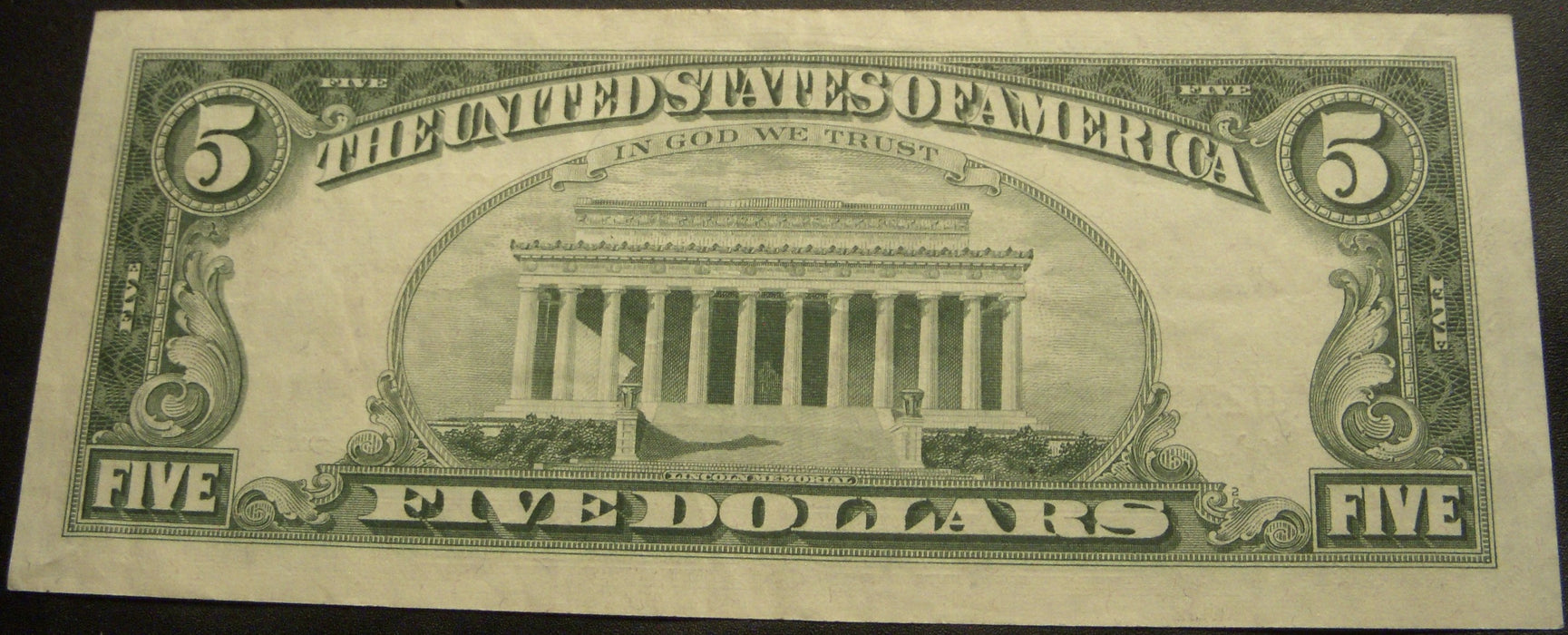 1963 $5 United States Note - FR# 1536