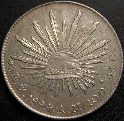 1894 AM 8 Reales - Mexico