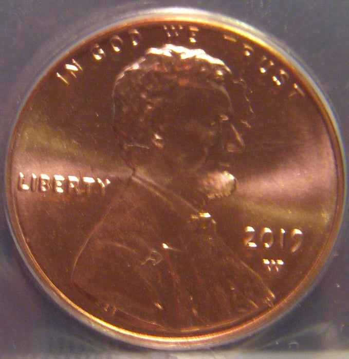 2019-W Lincoln Cent - ANACS SP69