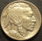 1913-D T1 Buffalo Nickel - Extra Fine