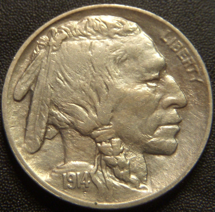 1914 Buffalo Nickel - AU