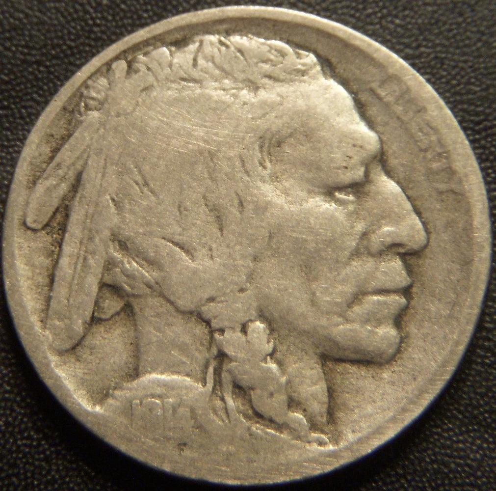 1914-D Buffalo Nickel - Very Good