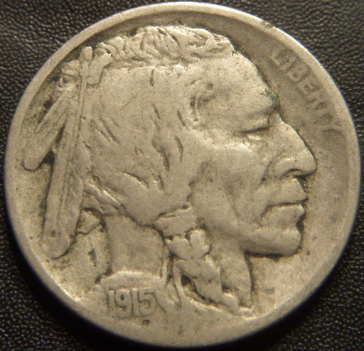 1915-D Buffalo Nickel - Fine