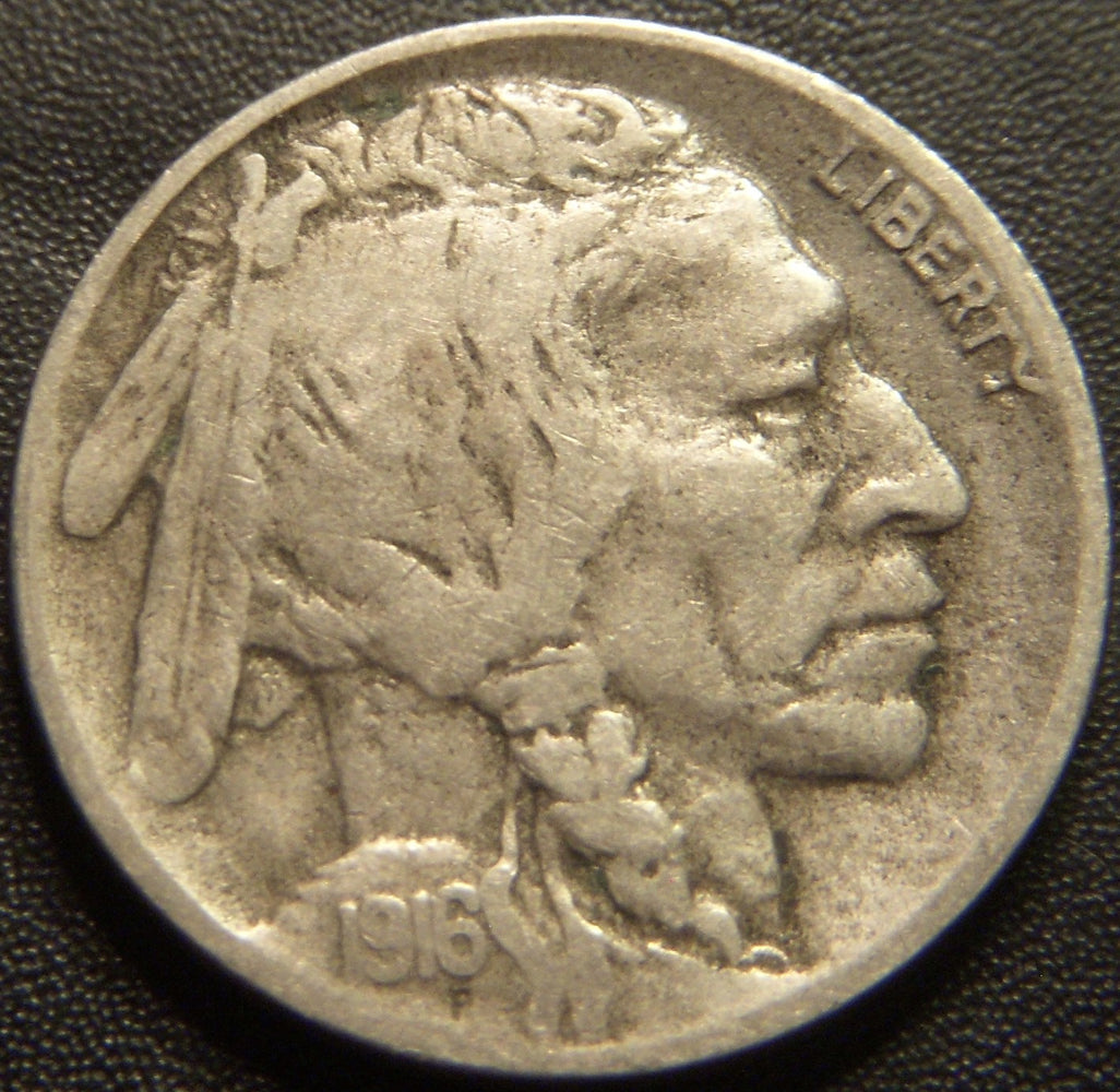 1916-D Buffalo Nickel - Fine