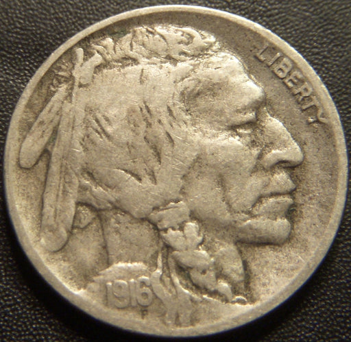 1916-D Buffalo Nickel - Fine