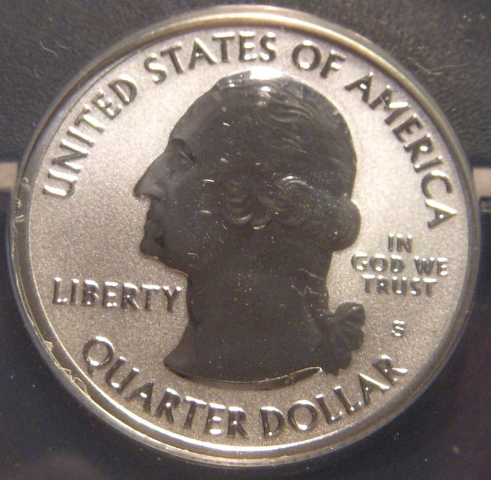 2018-S Picture Rock Quarter - ANACS Silver Reverse Proof PF 70 DCAM