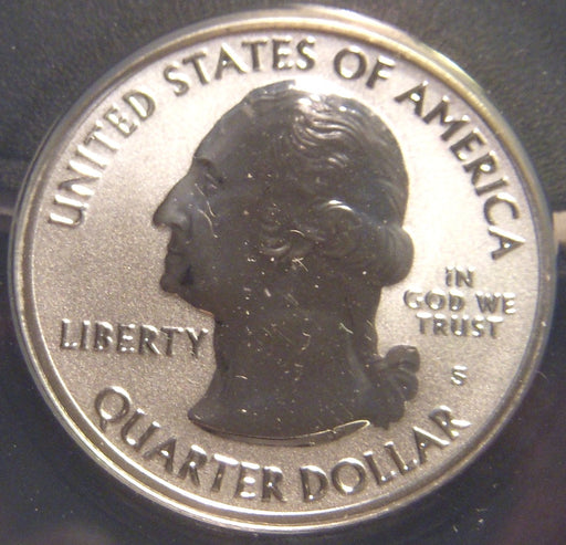 2018-S Picture Rock Quarter - ANACS Silver Reverse Proof PF 69 DCAM