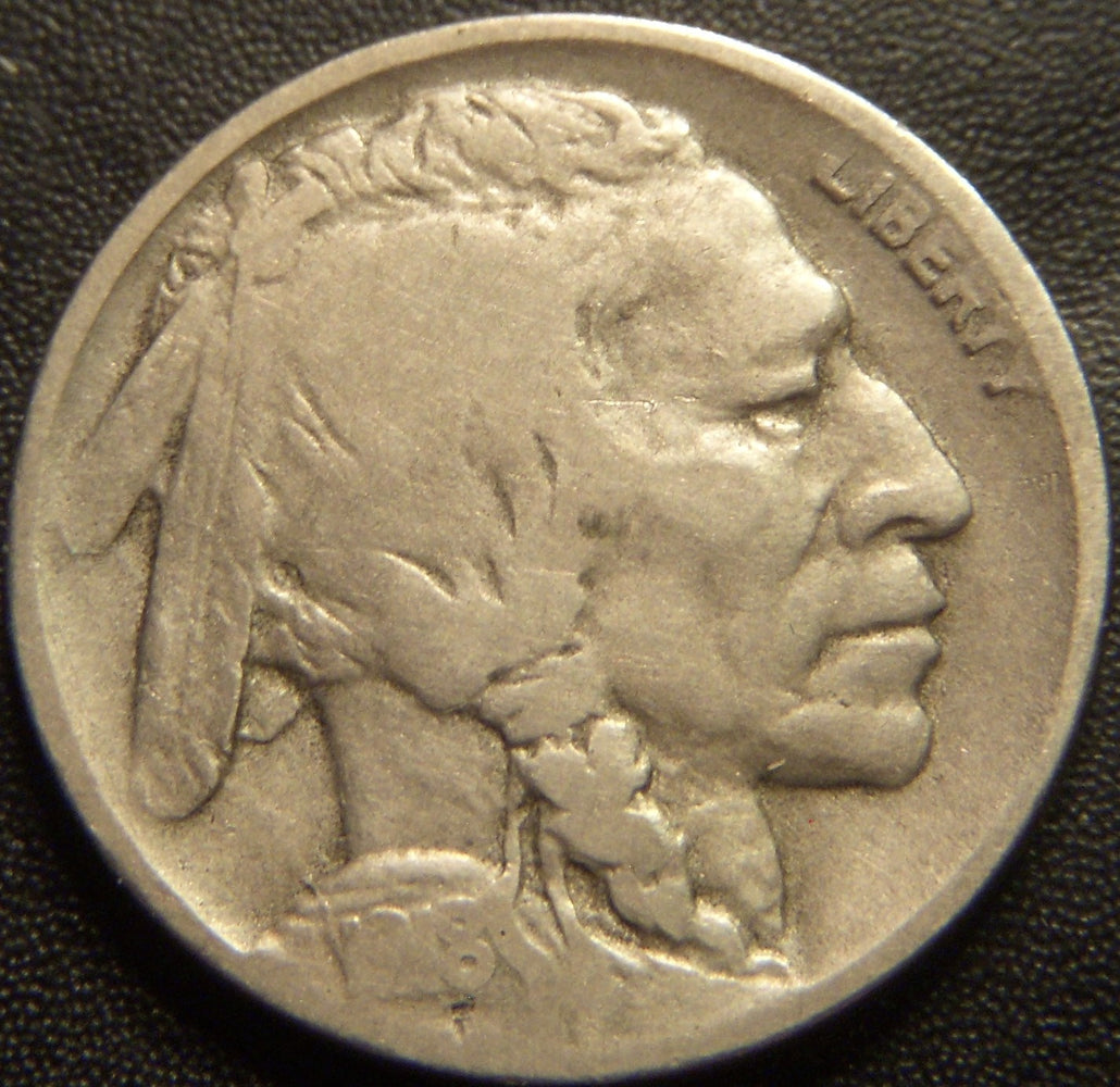 1918-D Buffalo Nickel - Very Good