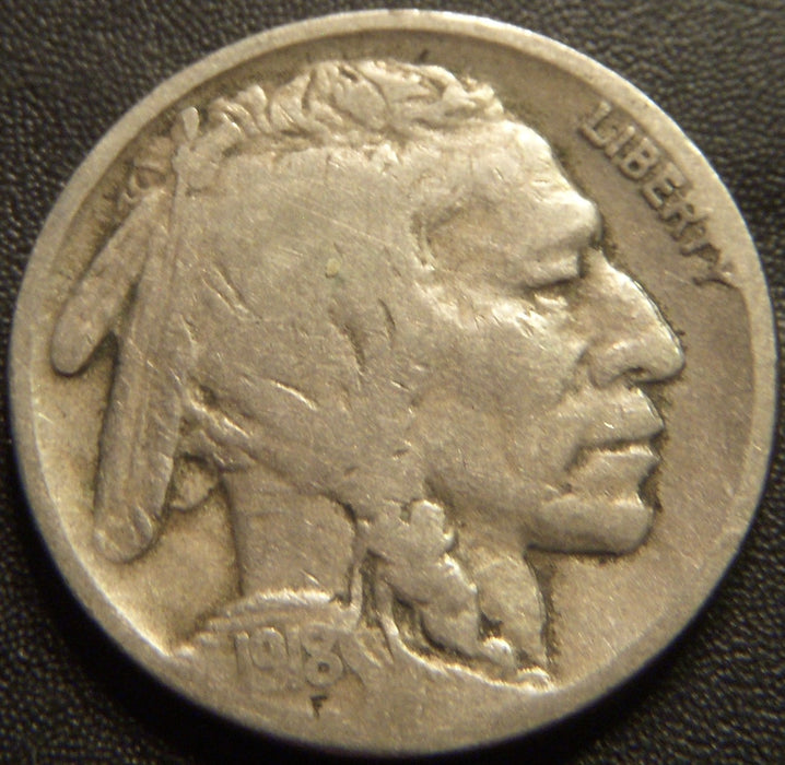 1918-S Buffalo Nickel - Good