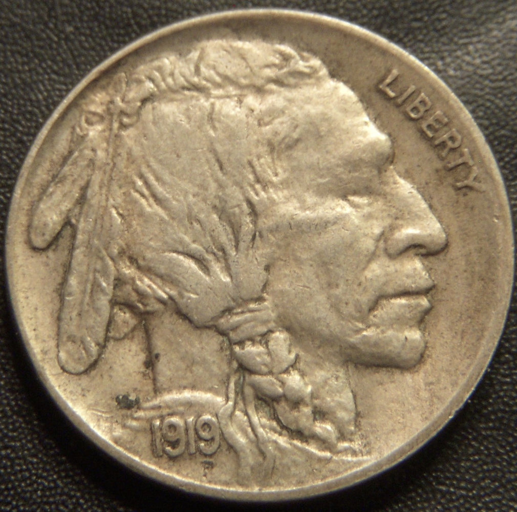 1919 Buffalo Nickel - AU