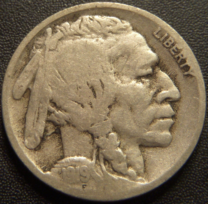 1919-S Buffalo Nickel - Good