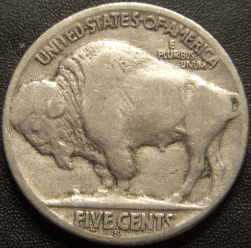 1921-S Buffalo Nickel - Very Good