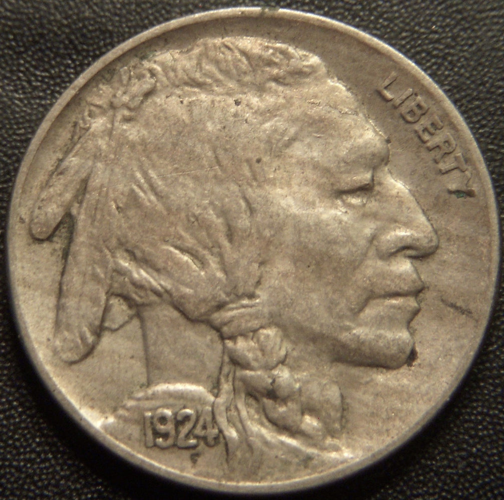 1924 Buffalo Nickel - AU