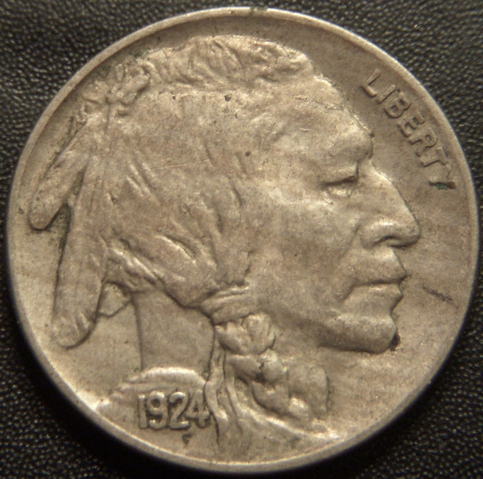 1924 Buffalo Nickel - AU
