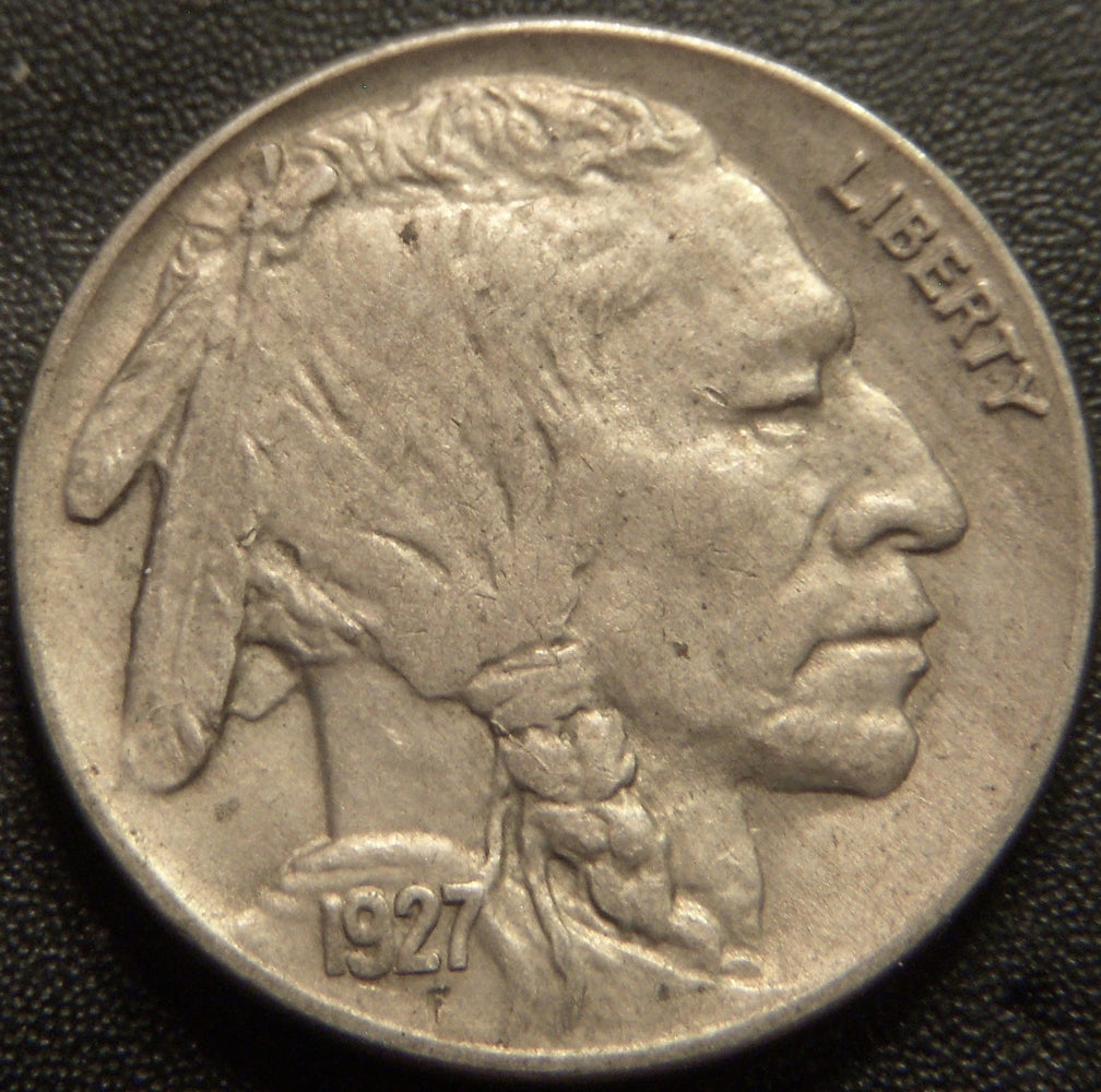 1927 Buffalo Nickel - AU
